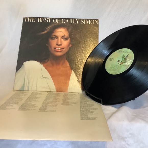 Carly Simon-Best of Carly Simon 1975 Vinyl Elektra Records+lyrics sleeve 6E-109 - Picture 4 of 5